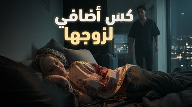 زوجة تشك بخيانة زوجها فتكتشف عشيقته وتنضم لنيك ثلاثي